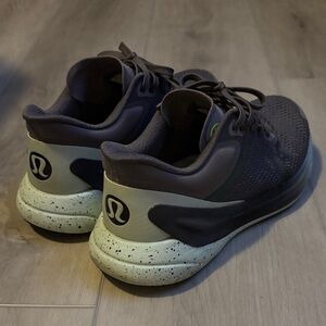 lululemon athletica Gray and Mint Green Sneakers